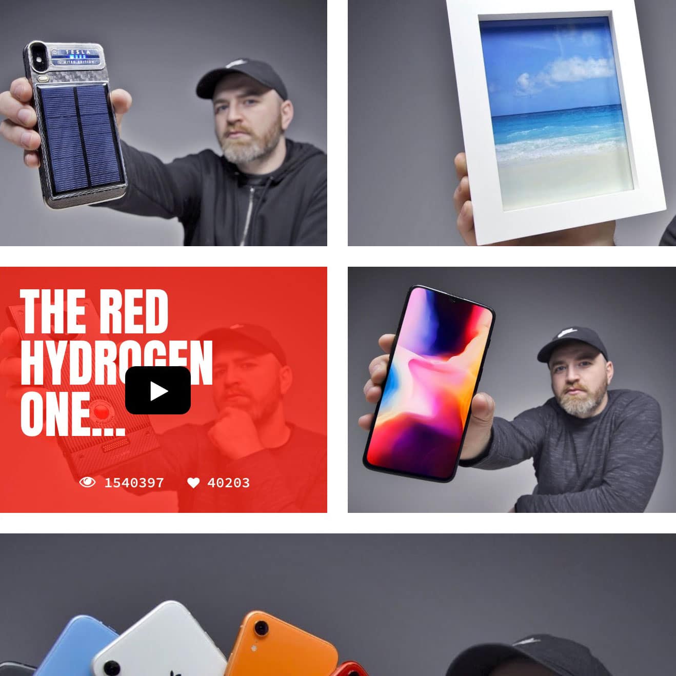 YouTube Video Grid Gallery